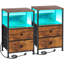 39cm W Metal Bedside Table-451865576