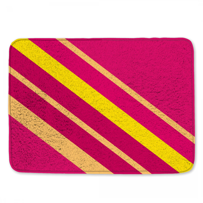 Tapis de bain Diagonal, L 34 po x L 21 po