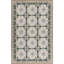 Needlepoint Wool Floral Area Rug in Dark Green/Brown