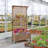 Handmade 72″ H × 35.5″ W Fir Wood Planter Box with Trellis and Wheels-1319895564