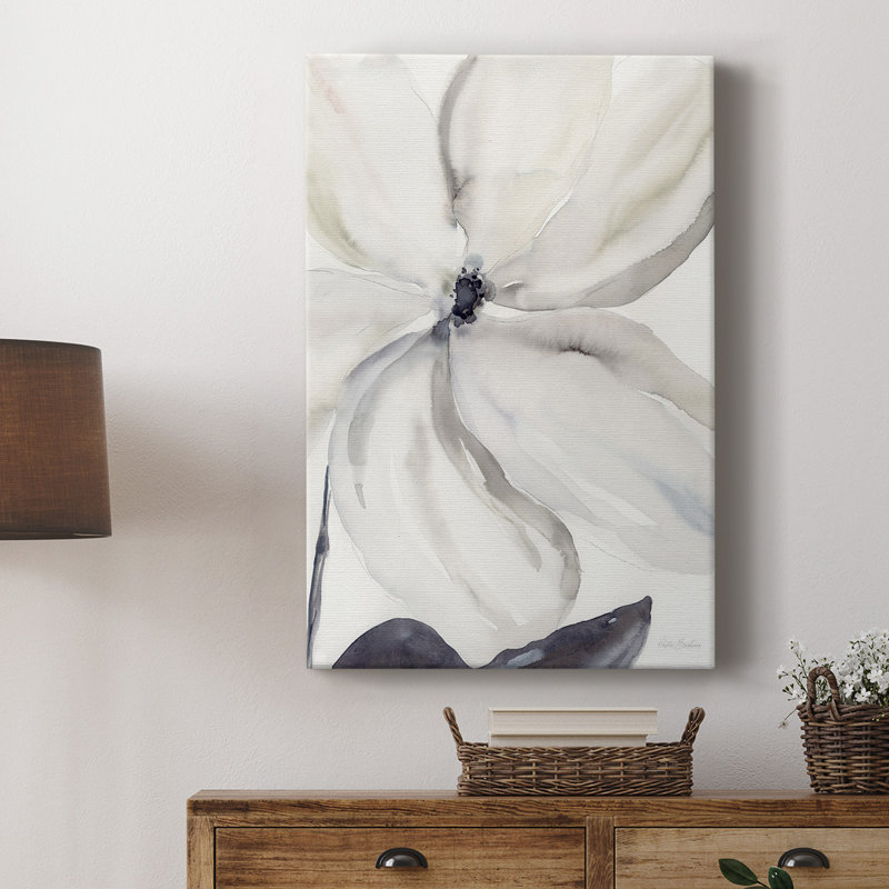 Toile tendue avec châssis de qualité supérieure Day Break Bloom I - prête à être accrochée, H 36 po x l 24 po x P 1 po