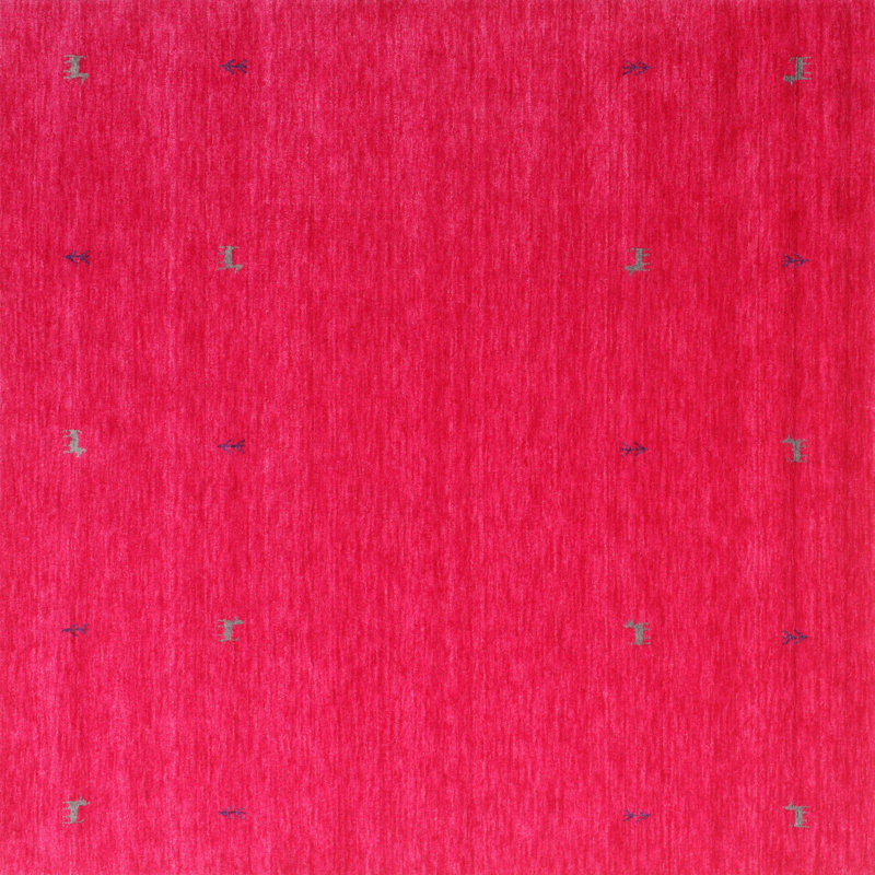Tapis 10089 contemporain 100% lavable à la machine, Carré 5 pi