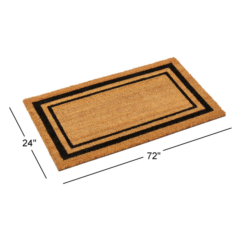 Tapis d'extérieur antidérapant Albi, H 0,5 po x l 24 po x P 72 po