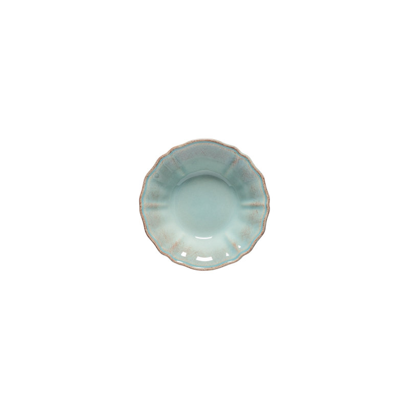 Assiette à hors-d'œuvre en grès de 5,38 po Alentejo, ensemble de 6, Bleu