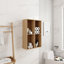 24 Inch Small Wall Mounted Storage Shelves, Suitable For Small Bathroom, Study, Storage Room
