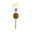Ensemble de meuble-lavabo mural moderne 1 lumière 20-en-1 Cassia-95320012