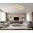 Demott 24.4" Cluster Square LED Flush Mount