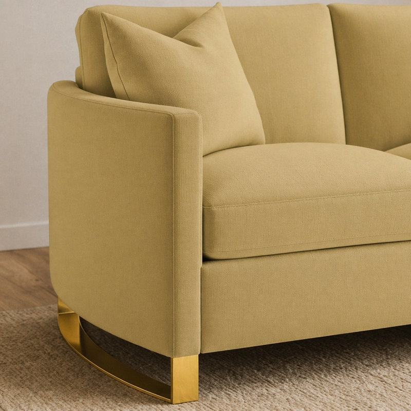 Whittier Camel 2-piece Upholstered Sofa Set