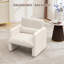 Chaise d'appoint de salon, fauteuil d'appoint en chenille douce de style Mid-Century-1391202935