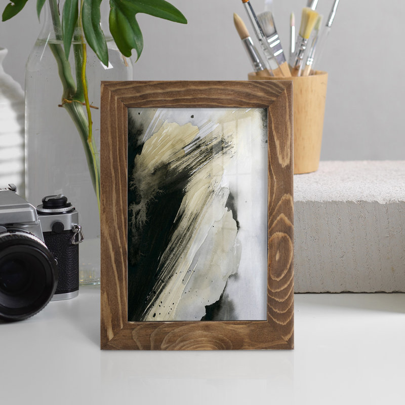 The Shore's Edge I - Impression encadrée avec verre, H 7 po x l 5 po x P 1 po, Cadre noyer