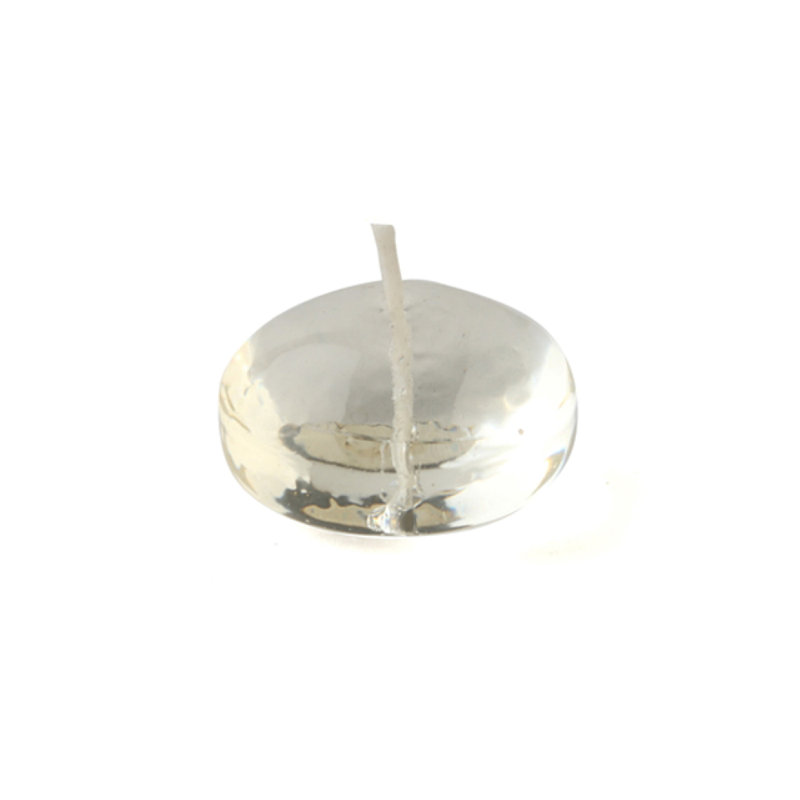 Bougie flottante non parfumée, Transparent, 144
