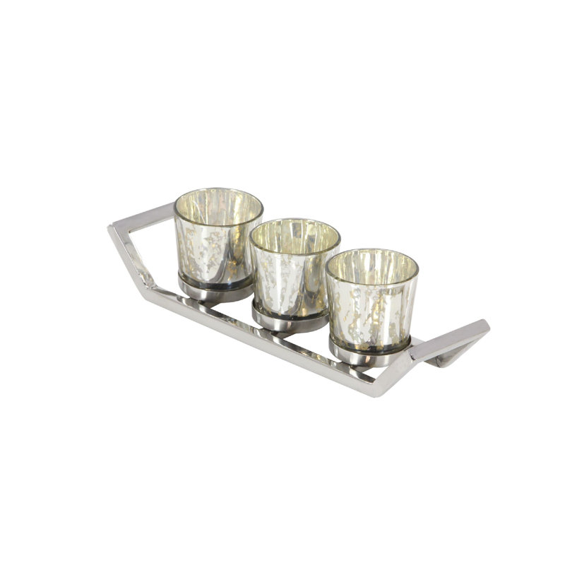 2'' H Stainless Steel Tabletop Votive Holder