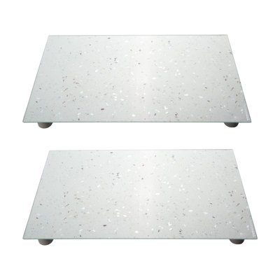 Elements Quartz Set Of 2 Hob Protectors