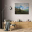 «Sunburst in the Giant Mountains» par Caspar David Frederich, impression sur toile tendue avec châssis-2137010539