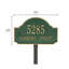 Fitzwilliams 2-Line Lawn Address Sign-2027468867-2027468864