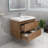 Azden 30" W Wall-Mounted Single Bathroom Vanity Set-747136148