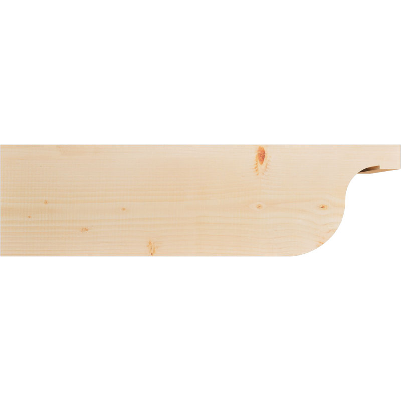 Queue de chevron lisse Del Monte, Sapin de Douglas, H 10 po x l 5 1/2 po x L 36 po