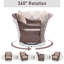 Fauteuil oscillant extérieur en osier Clavier