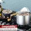 Éclateur de maïs soufflé de 6 pintes avec manivelle Cook N Home Basics, machine à maïs soufflé en 3 minutes, pot à maïs soufflé en aluminium avec engrenages en métal, noir-92912473