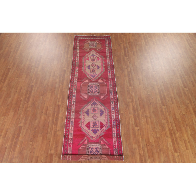 Tapis de couloir géométrique 4 x 13