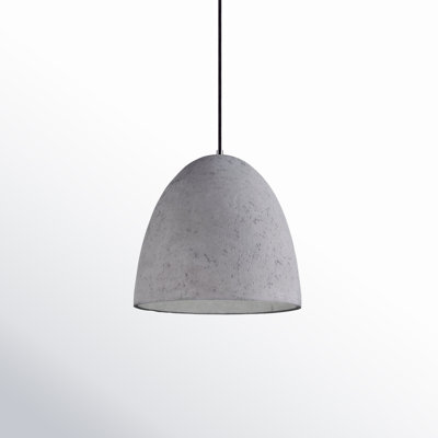 Campo Single Light Concrete Dimmable Pendant