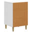 43cm W Engineered Wood Bedside Table