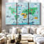 "Carte du monde pour enfants" sur toile-622574074