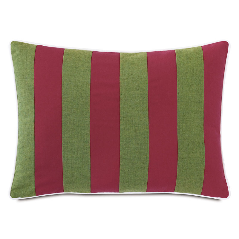 Housse de coussin rectangulaire pour l'extérieur Plage, Porche mousse / voile fuchsia
