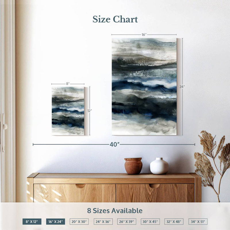 Avery Ocean Depths, 12" H x 8" W