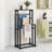 3-Tier Metal Towel Rack with Shelf