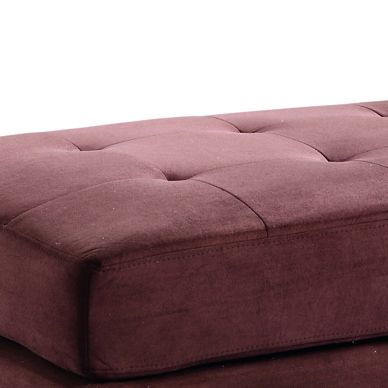 Malone Ottoman, Chocolate, Chocolate