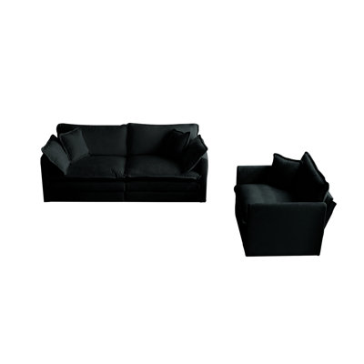 High 2 Mobilier de salon: chenille et base et canapé: Élégant et respirant