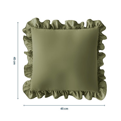 Silentnight Supersoft Ruffle Cushion