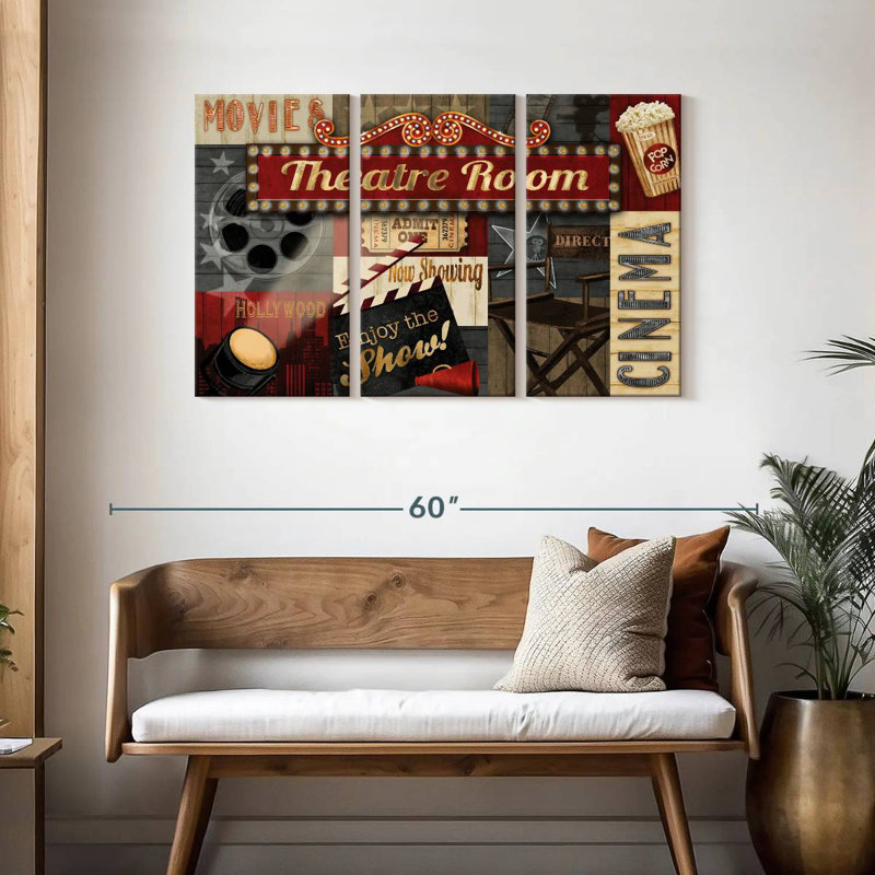 Keiraleigh Theatre Room, 28" H x 45" W