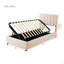 Lit plateforme tapissier simple avec système de rangement hydraulique-1616084732