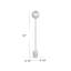Lampe sur pied 61 po Simmon