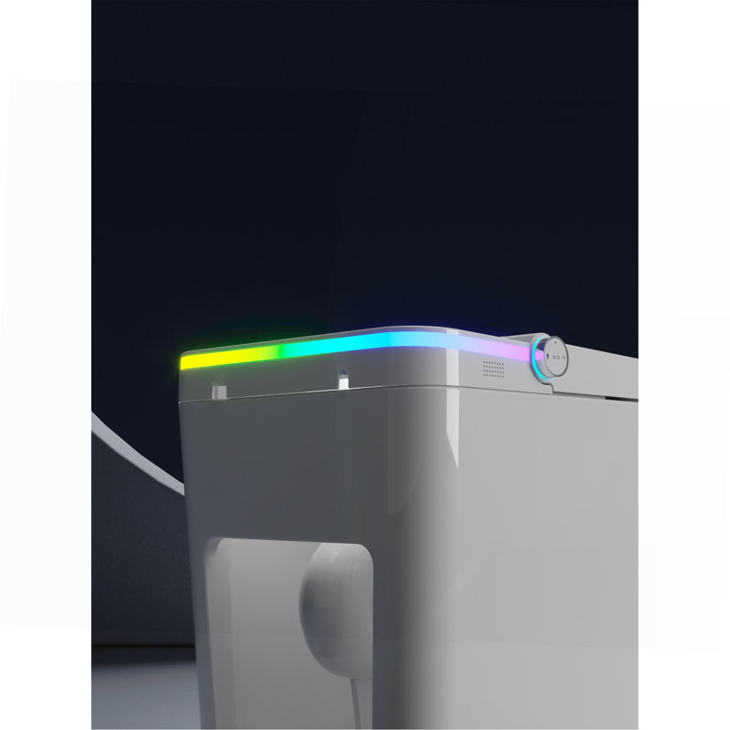 Toilette intelligente avec siège de bidet intégré