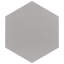 Carreau de porcelaine hexagonal 7 po x 8 po-40634324