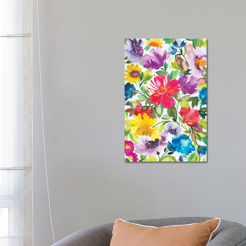 Hibiscus by Kim Parker - Wrapped Canvas Gallery-Wrapped Canvas Giclée, 66.04 cm H x 45.72 cm W