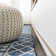 Ramadan Tribal Bohemian Blue/Ivory Indoor/Outdoor Rug