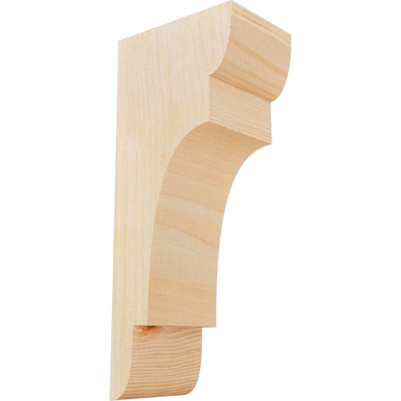 New Brighton Corbel, H 14 po x l 4 po x P 6 po, Sapin de Douglas, Sciage brut