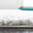 Mena Abstract Gray/Ivory Area Rug-1699617066