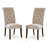 19.5 " H Tufted Upholstered Solid Wood Side Chair-105744455-105744458