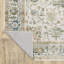 Tapis oriental antidérapant lavable à la machine Shisler -1789793235