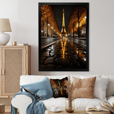 Lasko France Eernal Eiffel II, reproduction d'art sur toile