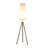 Jaleea 58'' Natural Tripod Floor Lamp