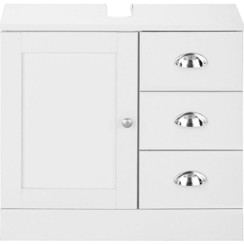 Brisbin Back To Wall Toilet Unit, White