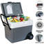 Glacière électrique à roulettes Koolatron 12V 31L (33 pte), gris