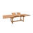 VALENCIA 117" RECTANGULAR DOUBLE EXTENSION TABLE