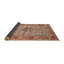 Tapis brun à motif oriental-1620946521